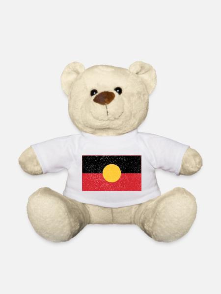 Australiens aborigènes - Nounours - blanc