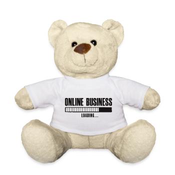 Chargement de l’entreprise en ligne Entreprise affiliée - Nounours - blanc - Devant