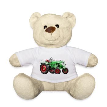 ADN du tracteur - Nounours - blanc - Devant
