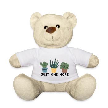 Nur noch ein lustiges Zitat für Gartenliebhaber - Teddy - Weiß - Vorne