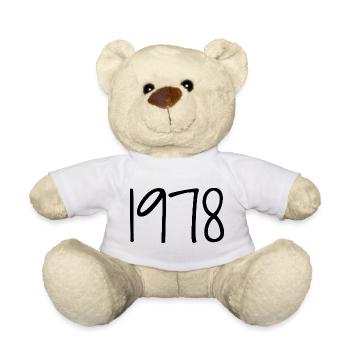 1978 Anniversaire 1978 Légendes Sont Nées en 1978 - Nounours - blanc - Devant