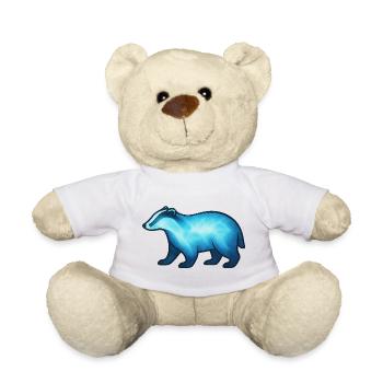 Seelentier und Wächterwesen: Dachs - Teddy - Weiß - Vorne