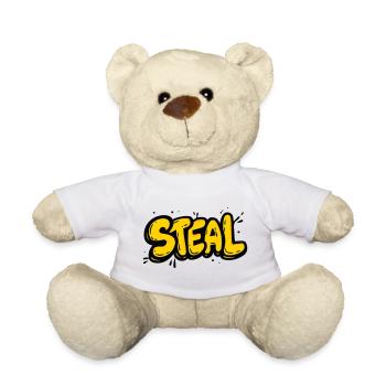 Deal stehlen Unterzeichnung - Teddy - Weiß - Vorne