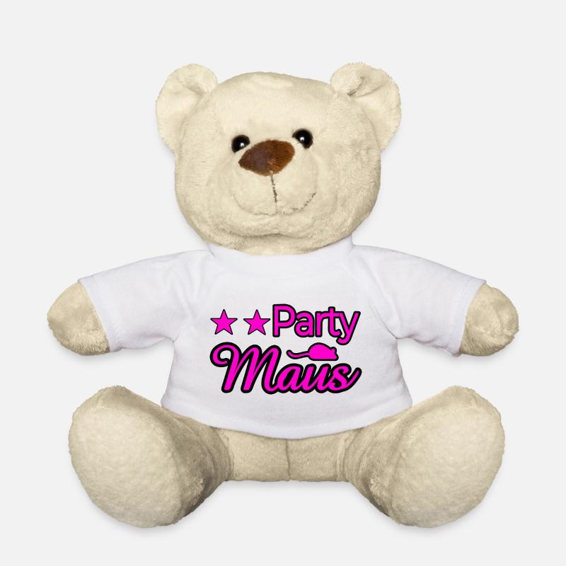 Party - Teddy - Weiß