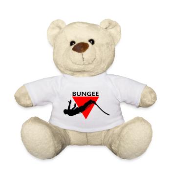 Bungee jumping - Teddy Bear - white - Front