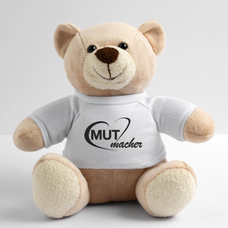 Mutmacher_Logo_schwarz Teddy Bear