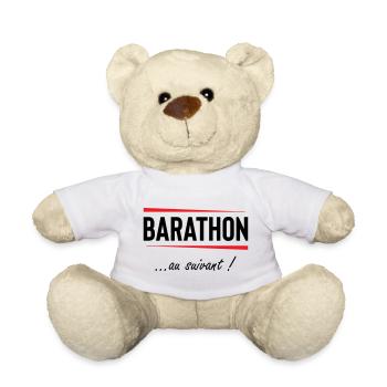 Barathon zum nächsten! Alkohol - Teddy - Weiß - Vorne