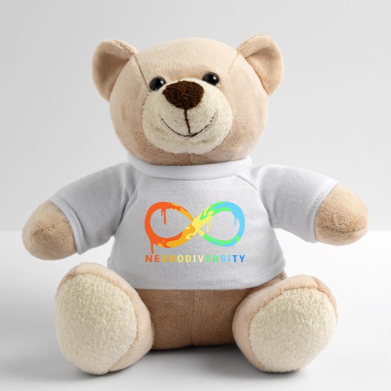 Neurodiversity Autism Brain ADHD Asperger Teddy Bear