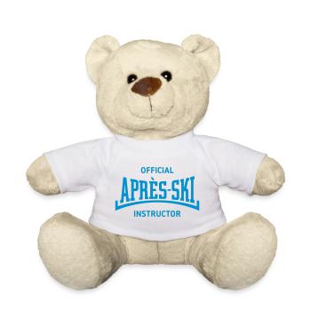 Official Après-Ski Instructor (Konkav / Blue) - Teddy - Weiß - Vorne