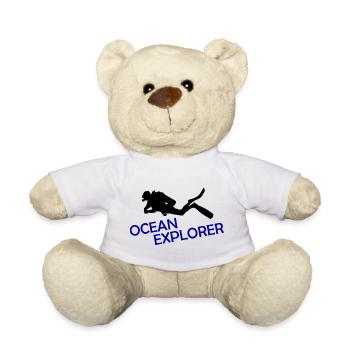 Ocean Explorer - Teddy Bear - white - Front