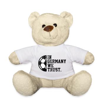 In Germany we Trust - Teddy - Weiß - Vorne