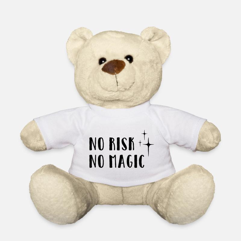 No Risk – No Magic - Teddy - Weiß