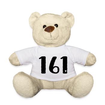Anti-fascist action - Teddy Bear - white - Front