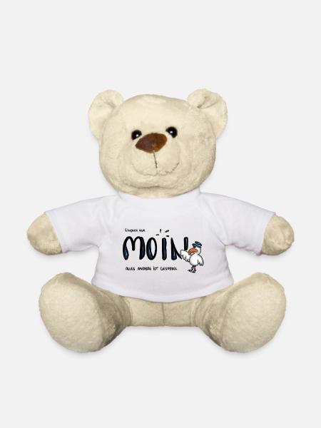 Moin Küstenseemöwe im Sailor-Style - Teddy - Weiß