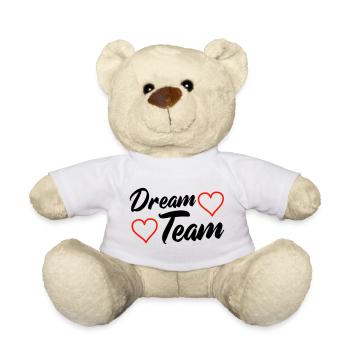 Dream Team - Teddy Bear - white - Front