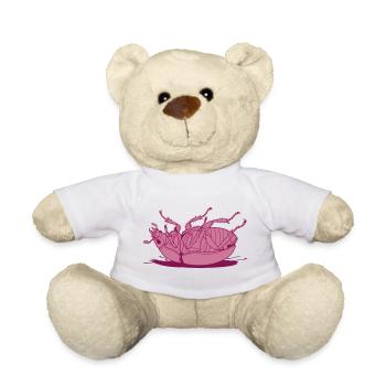 Umgekippte Kakerlake - Teddy - Weiß - Vorne