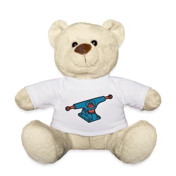 Skateboard Axle Skate Crew - Nounours - blanc - Devant