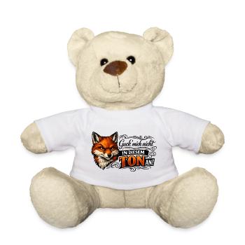 Fuchs freches Statement - Teddy - Weiß - Vorne