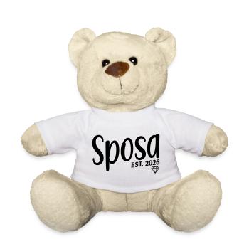 Italienische Braut 2026 - Teddy - Weiß - Vorne