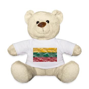 Cadeau pour la Lituanie - Nounours - blanc - Devant