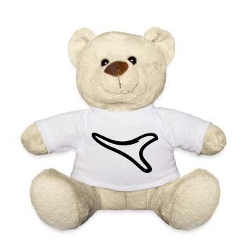boomerang - Nounours - blanc - Devant