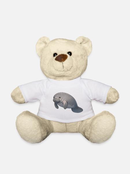 Seekuh - Teddy - Weiß