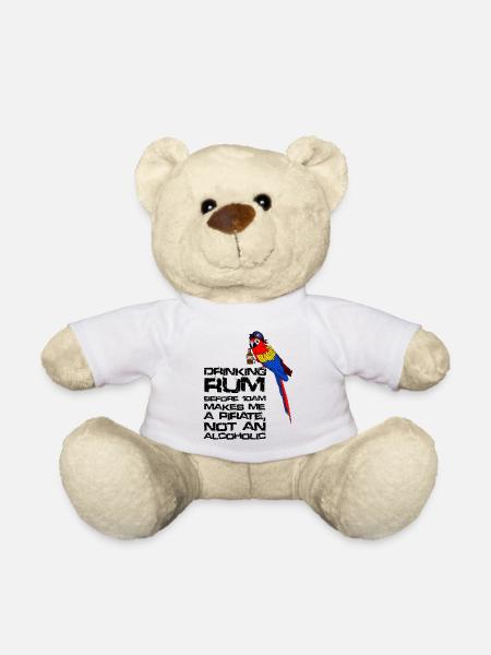 Drinking Rum - Teddy - Weiß