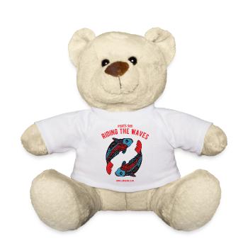 Pisces Sun Bright - Teddy Bear - white - Front