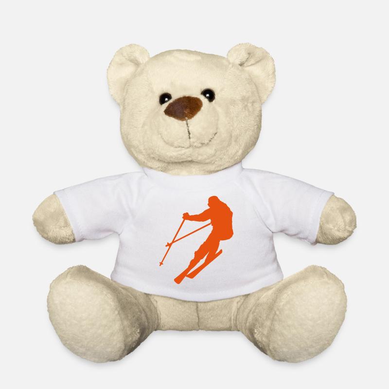 Ski - Teddy - Weiß