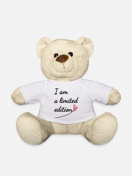 Je suis une édition limitée - Nounours - blanc