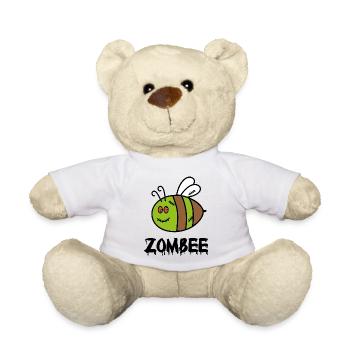 Zombee - Teddy Bear - white - Front