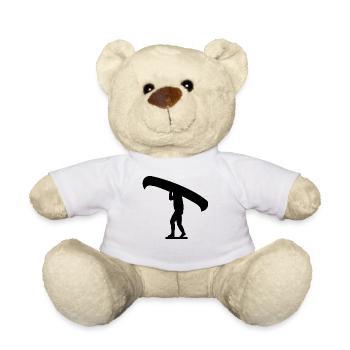 canoe kayak kanu kahn paddelboot ruderboot18 - Teddy - Weiß - Vorne