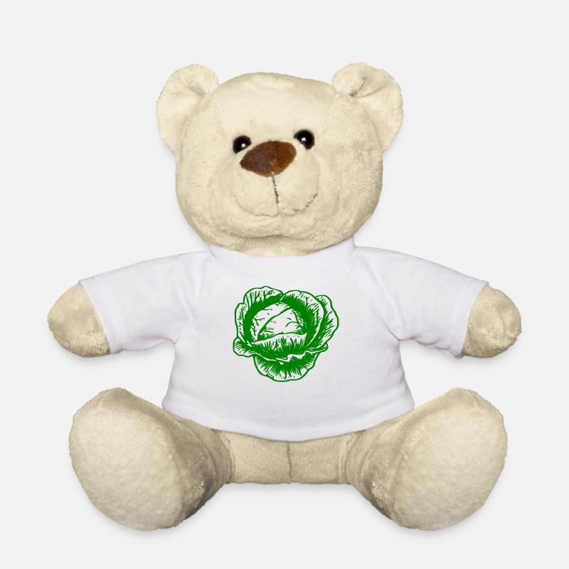 kohl rotkohl weisskohl cabbage kale veggie gemuese - Teddy - Weiß