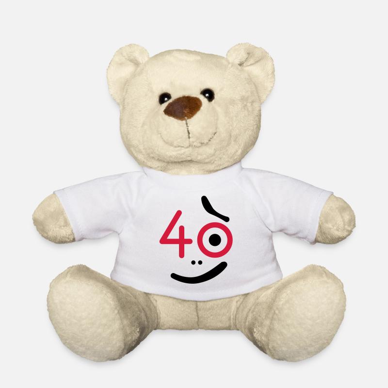 40 Jahre - so what? - Teddy - Weiß