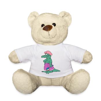 bath bath bathtub bathtub shower shower3 - Teddy Bear - white - Front