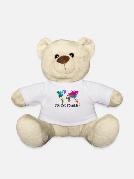 Va te retrouver - Nounours - blanc