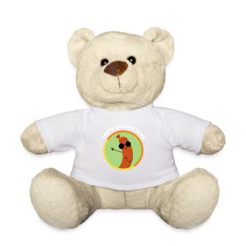 That's me saying spells - Teddy Bear - white - Front