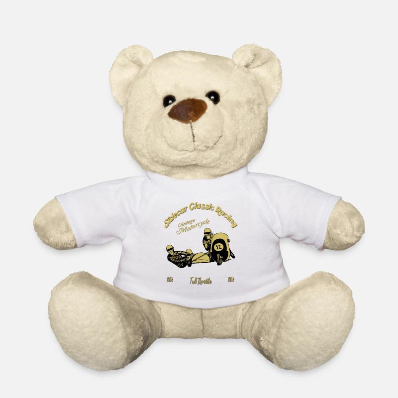 Sidecar Classic Racing - Nounours - blanc