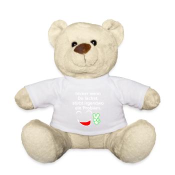 Immer wenn du lachst - Teddy - Weiß - Vorne