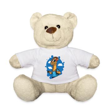 Giraffe - Teddy - Weiß - Vorne