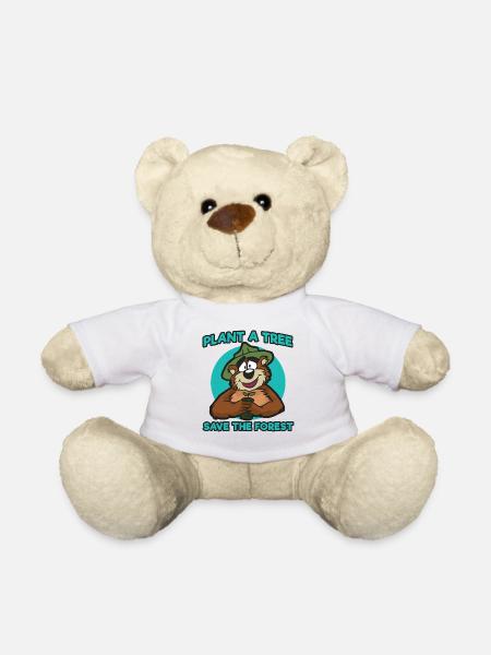 Umweltschutz Baer - Teddy - Weiß