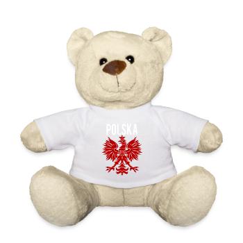 Polska Eagle - Teddy Bear - white - Front