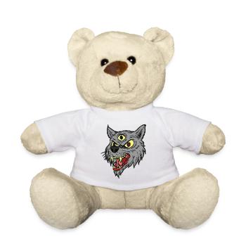 Wolf - Teddy - Weiß - Vorne