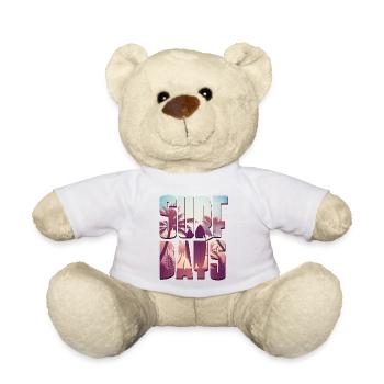 Bali Surfer Shirts - Teddy Bear - white - Front