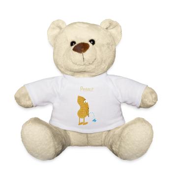 Peenut - Funny Peanut - Teddy - Weiß - Vorne