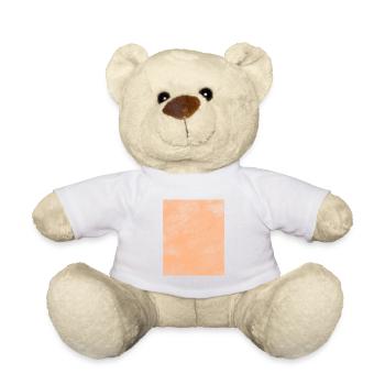 Structure forme brune - Nounours - blanc - Devant