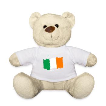 Éire bratach - Ireland flag - Ireland flag - Teddy Bear - white - Front