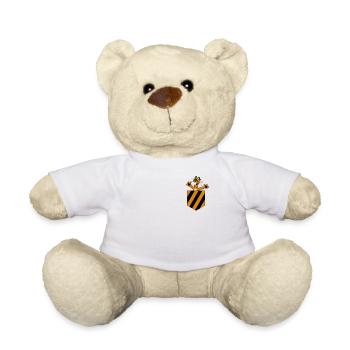 Funny Tiger T-Shirt Pocket Pocket Shirts - Teddy Bear - white - Front