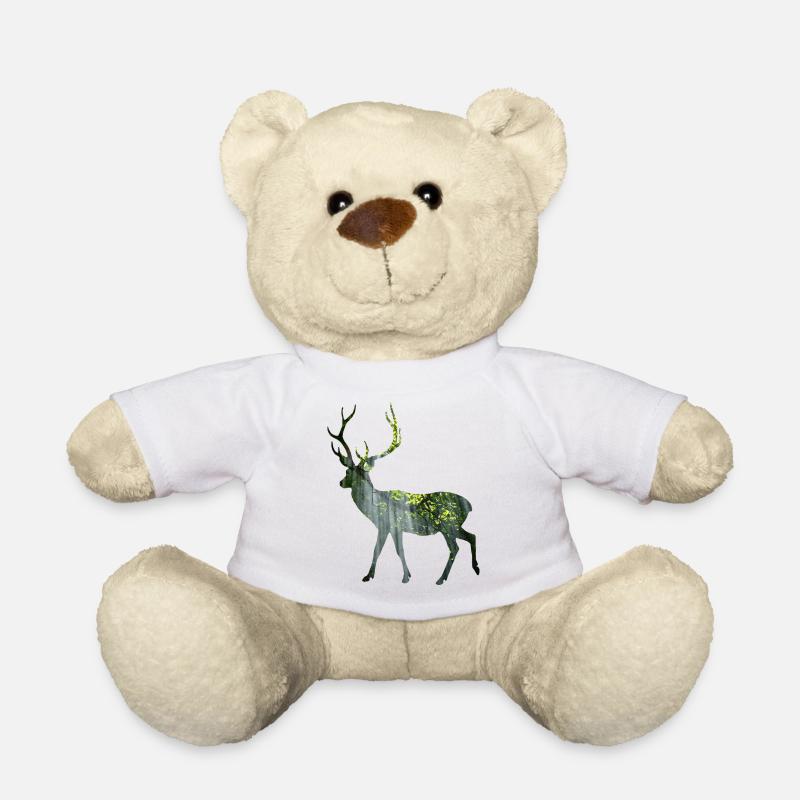Chasse aux chasseurs de cerfs - Nounours - blanc