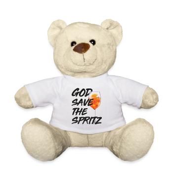 God Save the Spritz - Teddy Bear - white - Front